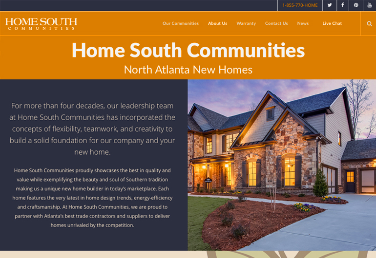 Home South Communities